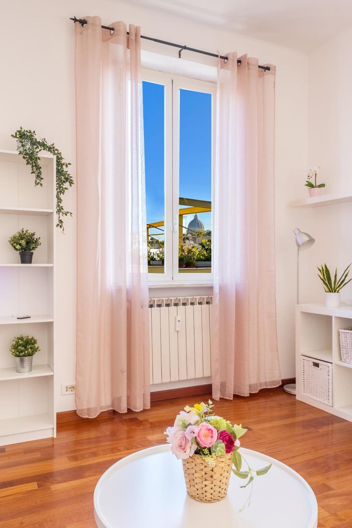 Welcome Dhome - Cozy Penthouse With St. Peter View Roma Exterior foto